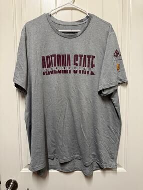 Arizona State University Sun Devils ASU Adidas Aeroready Creator Tee Size 2XL